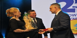 Wyróżnienia podczas gali 25-lecia Starostwa Powiatowego w Gostyninie 