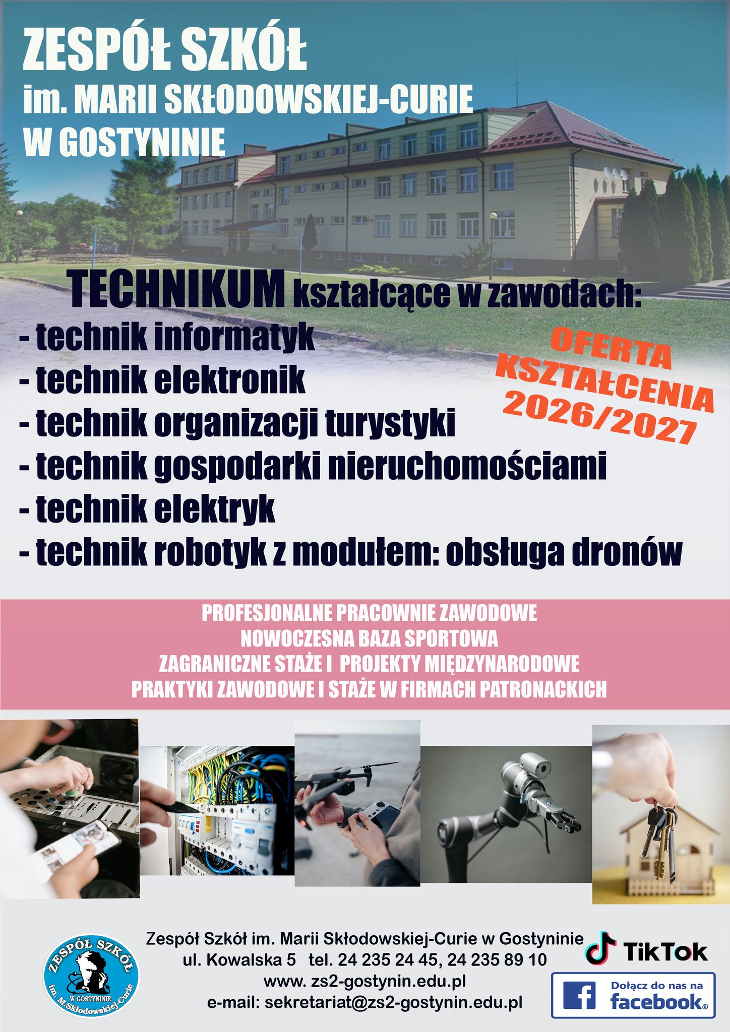plakat zespol szkol