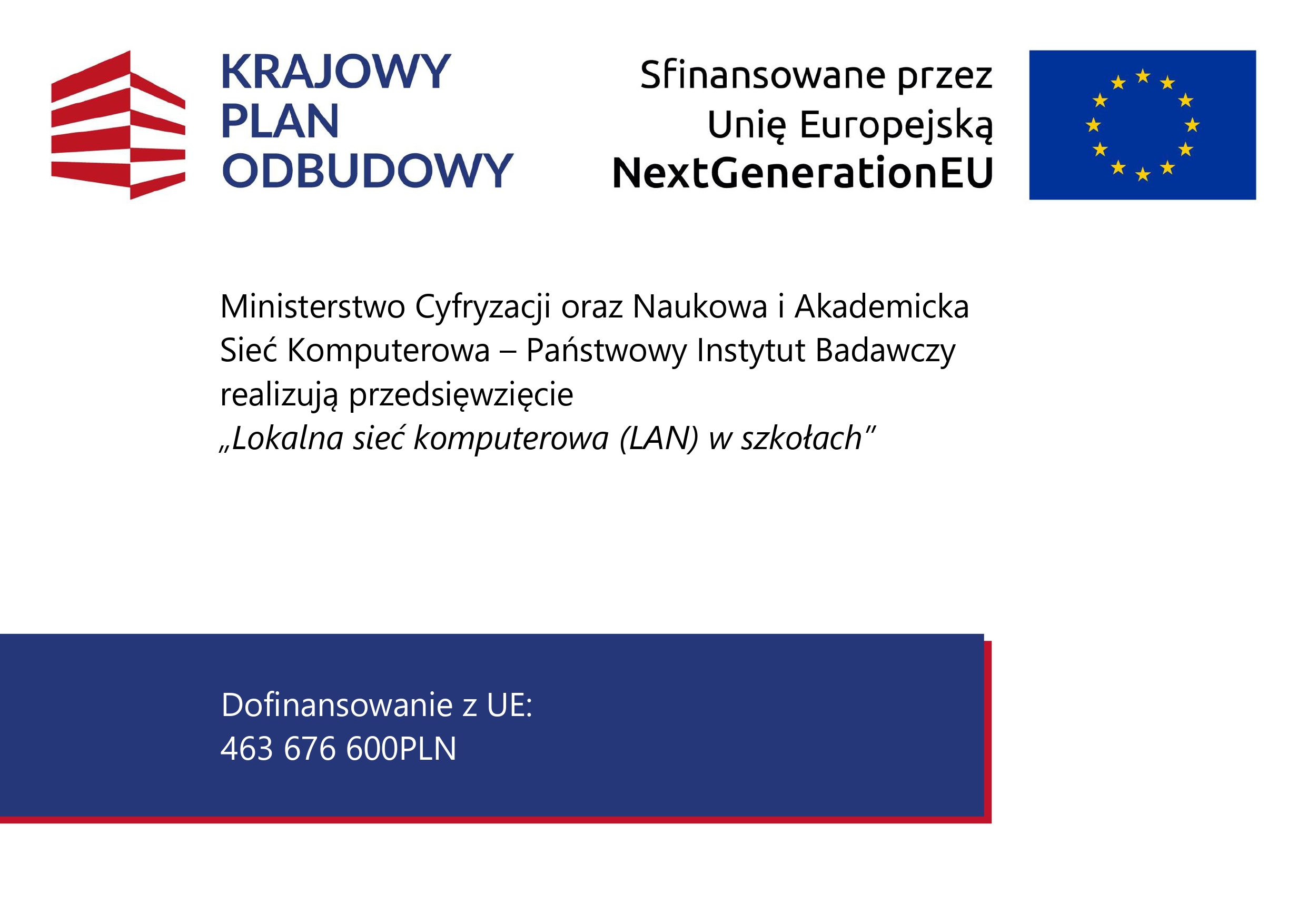 Zalacznik nr 4 do Umowy   Plakat informacyjny C6aG page 0001
