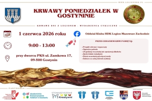 "Krwawy Poniedziałek w Gostyninie" 01.06.2026 - przy dworcu PKS, ul. Zamkowa 17, 09-500 Gostynin